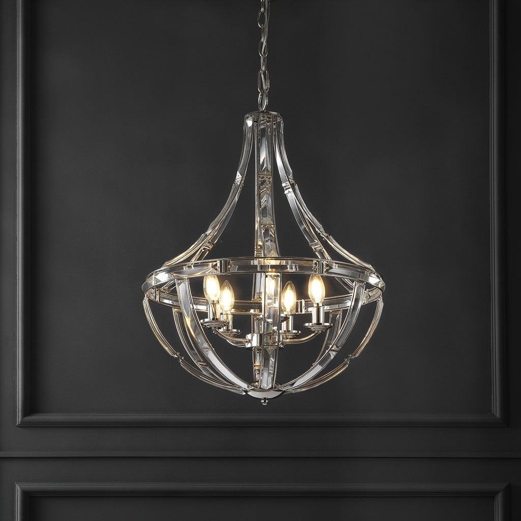 AMIRA CRYSTAL CHANDELIER