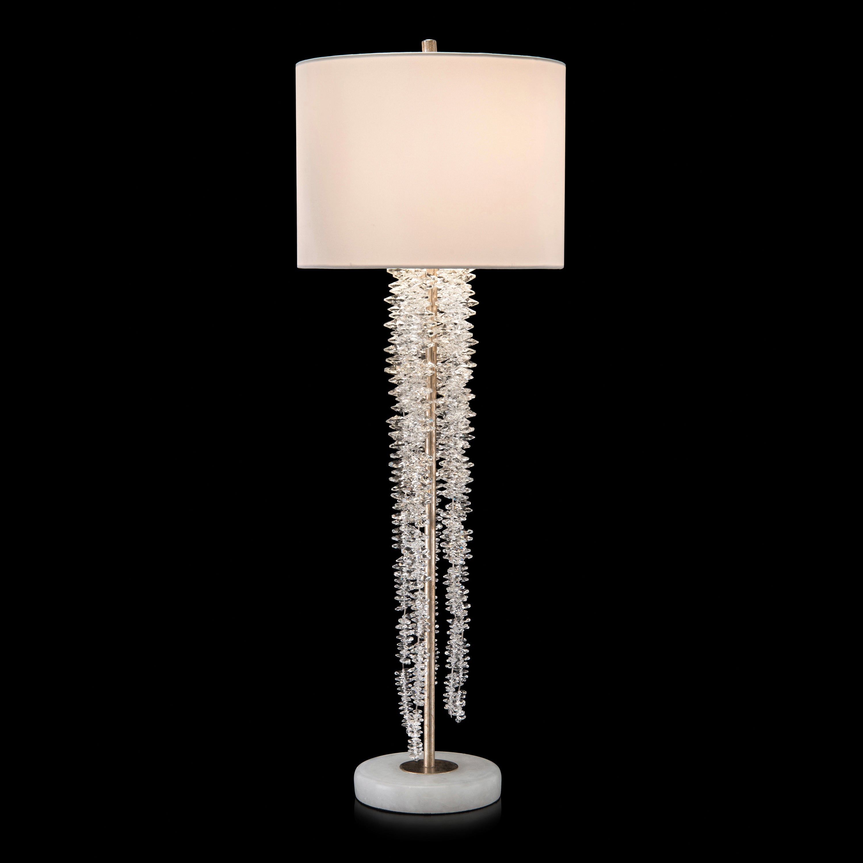 Cascading Crystal Waterfall Table Lamp 1