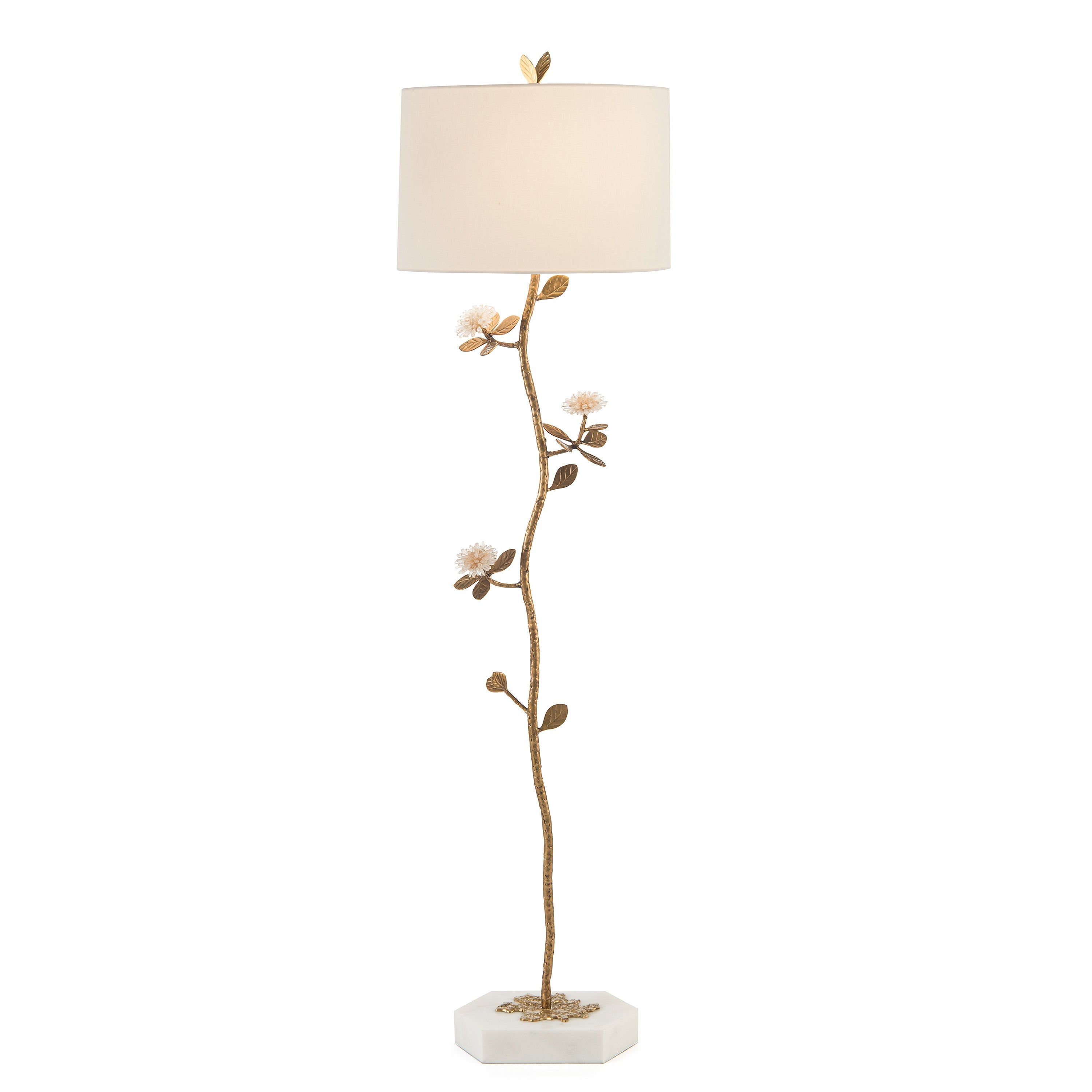 Quartz Bloom Lampadaire