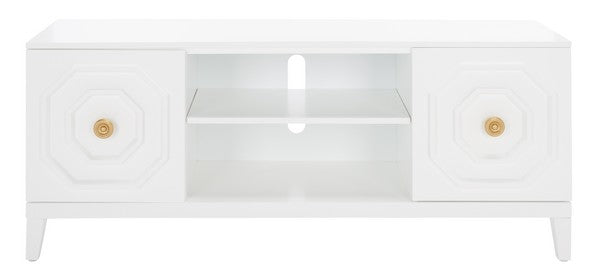 RIYA 2 DOOR 1 SHELF MEDIA STAND