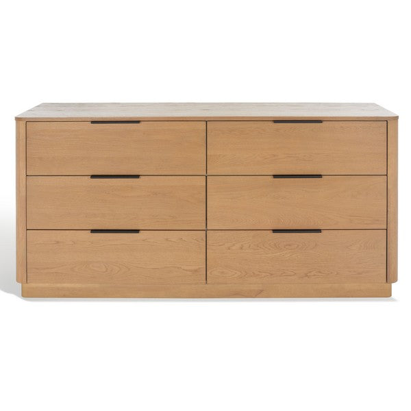 GABRIETTA 6 DRAWER WOOD DRESSER