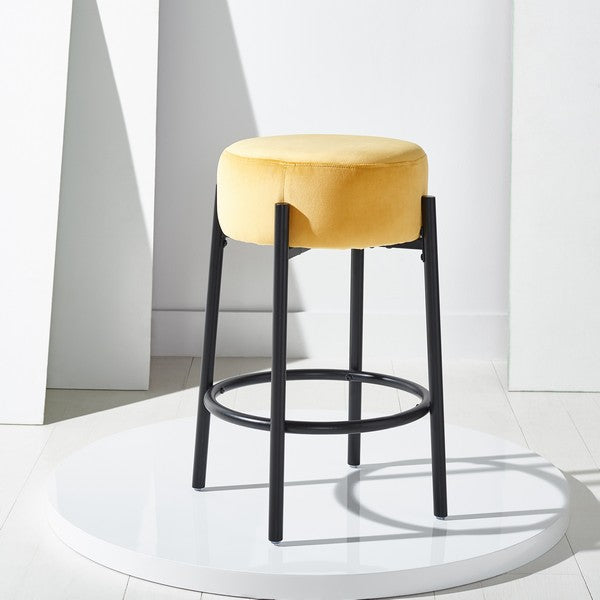 TABOURET DE COMPTOIR À JAMBES EN MÉTAL PAISLEIGH