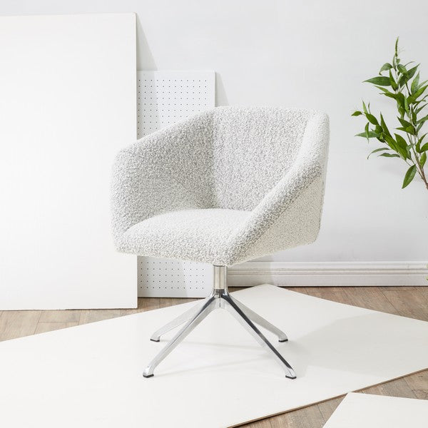 FELIX BOUCLE SWIVEL DESK CHAIR