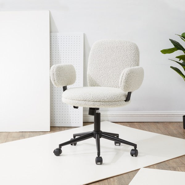 EMERIL BOUCLE ADJUSTABLE DESK CHAIR