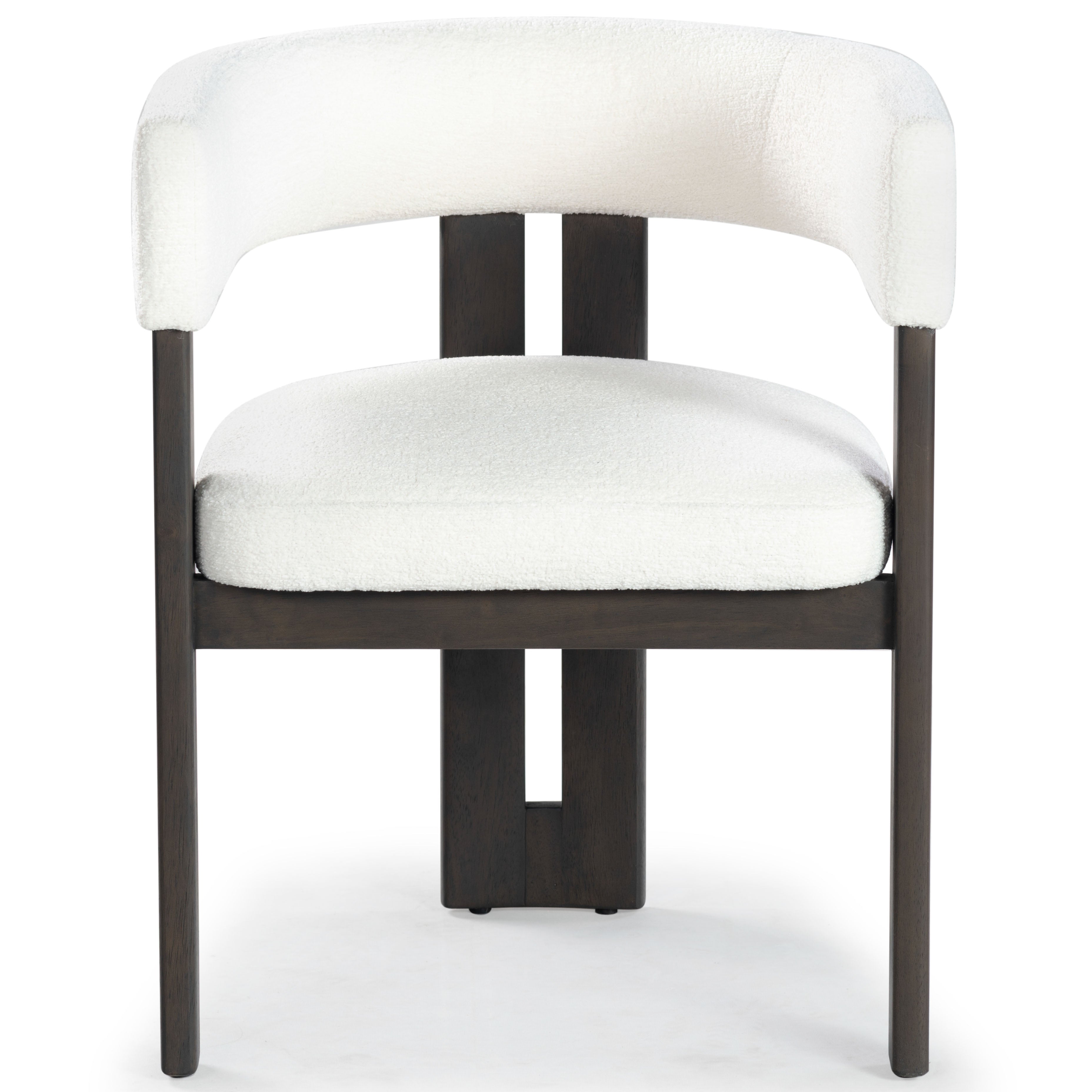 FLORABELLE BOUCLE ARM CHAIR