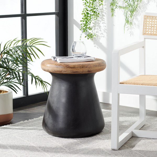 TABOURET D'ACCENT EN BÉTON BOUTON