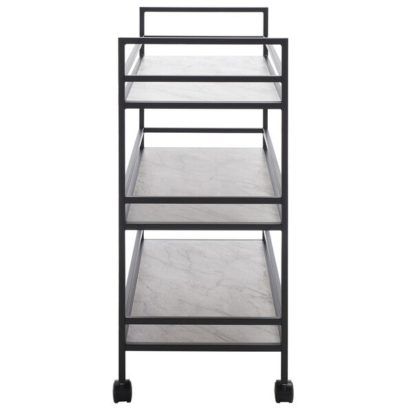 IDRIA 3 TIER BAR CART