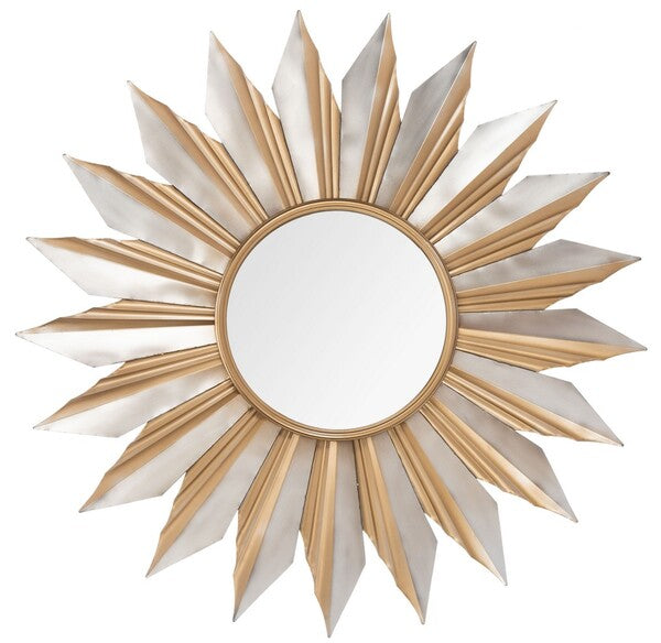 MIROIR SUNBURST BLANC